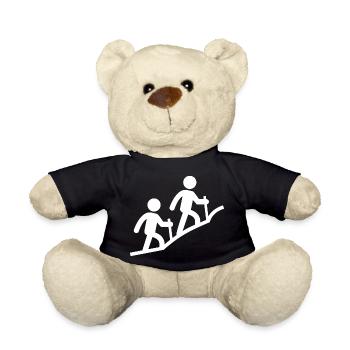 Wandern Bergwandern Trecken Laufen - Teddy - Schwarz - Vorne