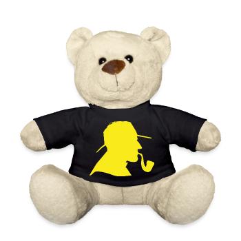 Sh - Teddy Bear - black - Front
