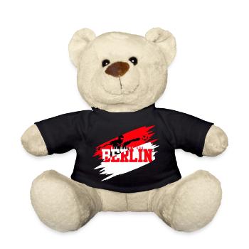 Fußball Berlin - Teddy - Schwarz - Vorne
