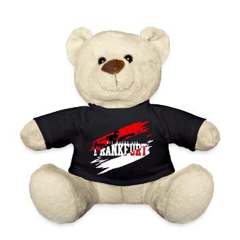 Frankfurt Fussball - Teddy - Schwarz - Vorne