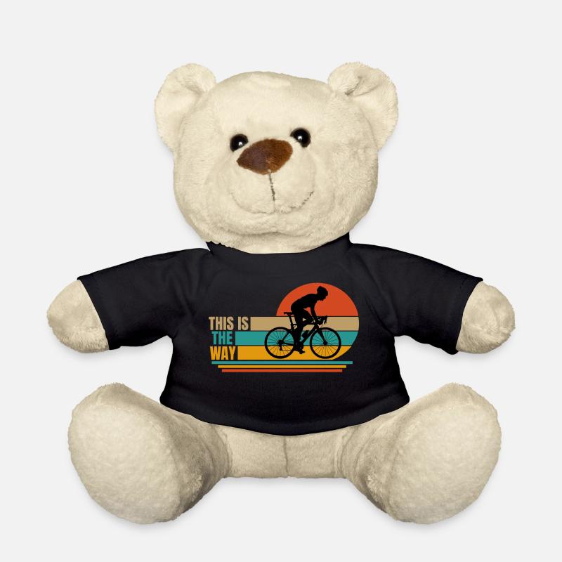 cycling. this the way - Teddy Bear - black