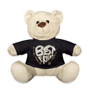 Best friends - Teddy Bear - black - Front