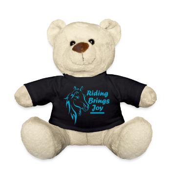 Horse Pferd - Teddy - Schwarz - Vorne