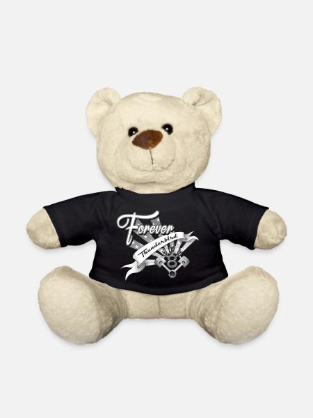 Forever V8 Thunderbird - Teddy Bear - black