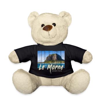 Le Morne Mauritius Strand Souveni - Teddy - Schwarz - Vorne