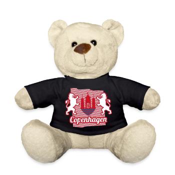Armoiries de Copenhague - Nounours - noir - Devant