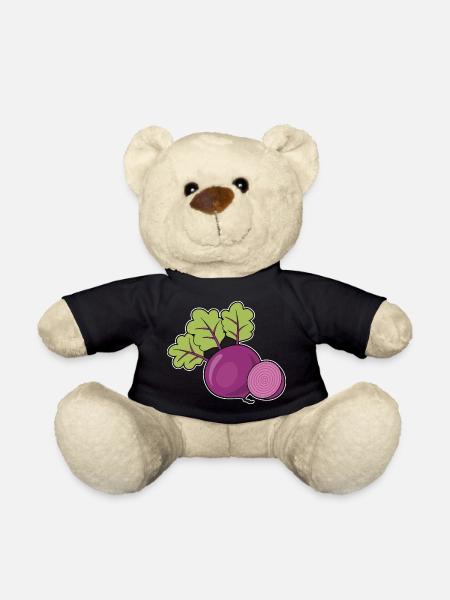 Rote Beete - Teddy - Schwarz