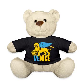 Coat of arms of Venice - Teddy Bear - black - Front