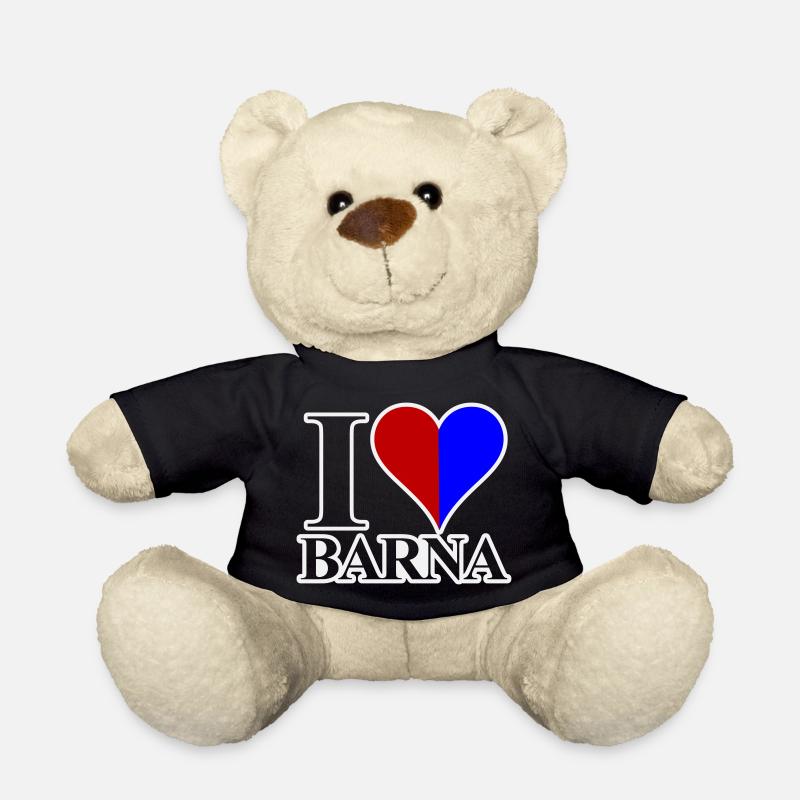 Ich liebe Barna - Teddy - Schwarz