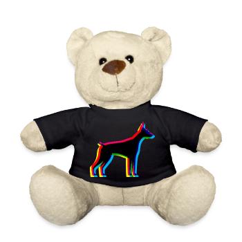 CMYK Dobermann - Teddy - Schwarz - Vorne