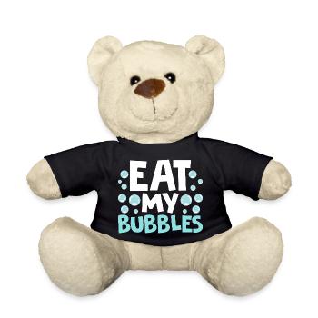 J’ai battu des gens avec une équipe de nage de bâton Funny Swimmin - Nounours - noir - Devant