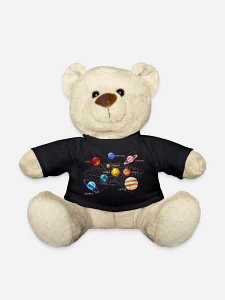 Sonnensystem - Teddy - Schwarz