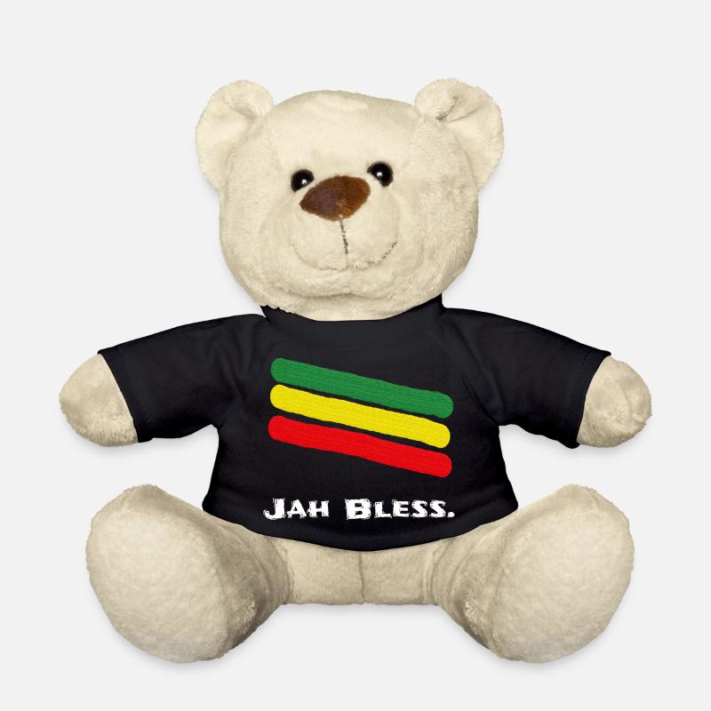 Jah Bénis. Rasta - Nounours - noir