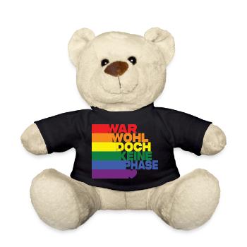 War Wohl Doch Keine Phase - Teddy - Schwarz - Vorne