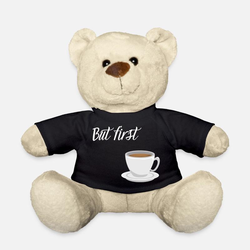 Premier café - Coffee Design - Nounours - noir
