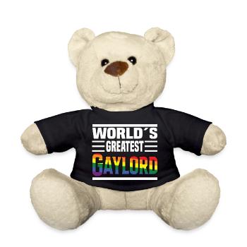 World's Greatest Gaylord - Teddy - Schwarz - Vorne