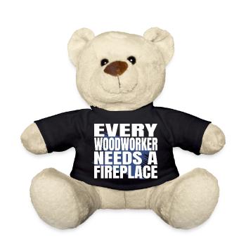 dad apprentice sexy carpenter tshirts - Teddy - Schwarz - Vorne