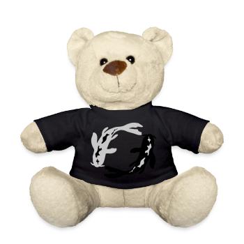 Nishikigoi Kreis Koi Design - Teddy - Schwarz - Vorne