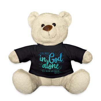 My soul finds rest in God alone - Teddy - Schwarz - Vorne