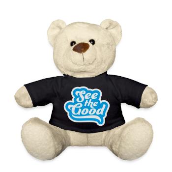 see the good Zitat - Teddy - Schwarz - Vorne