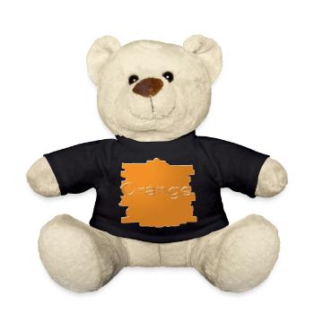 Orange - Nounours - noir - Devant