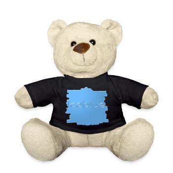 Bleu glace - Nounours - noir - Devant