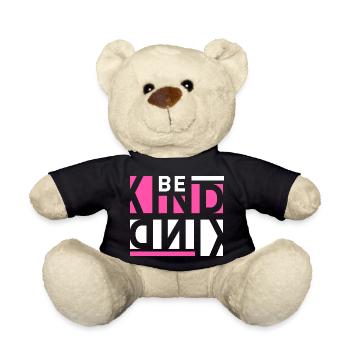 Soyez gentil - Nounours - noir - Devant