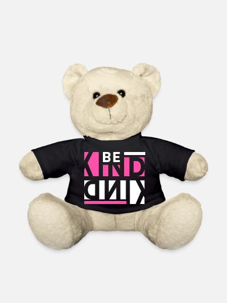Soyez gentil - Nounours - noir