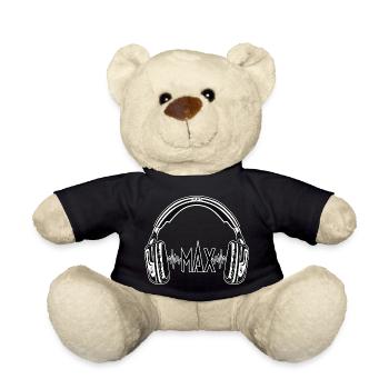 Kopfhörer MAX 300 Kopfhörer Headphones Auriculares - Teddy - Schwarz - Vorne