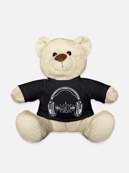 Kopfhörer MAX 300 Kopfhörer Headphones Auriculares - Teddy Bear - black