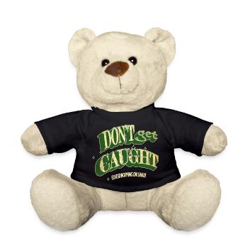 Vacances de Noël Couples Blague Déclaration Animal - Nounours - noir - Devant