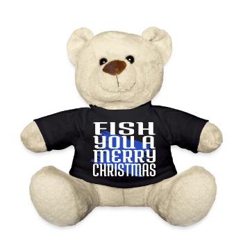 Beards Bahamas Beach Beard Gang Comic Funny - Teddy Bear - black - Front