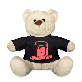Cigar - Teddy Bear - black - Front