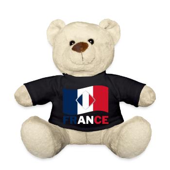 Maillot de football France I Football Drapeau Francis - Nounours - noir - Devant