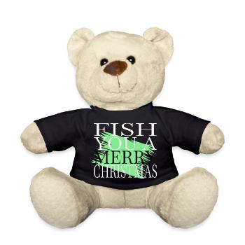 Dinosaur Tshirt Sayings Christmas Vacation - Teddy Bear - black - Front
