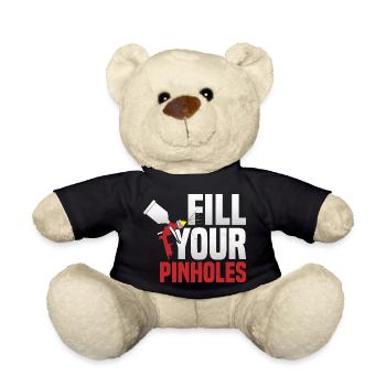 Fill Your Pinholes Auto Body Painter Technician - Teddy - Schwarz - Vorne