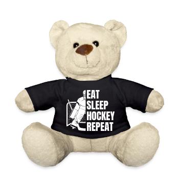Hockey funny - Nounours - noir - Devant