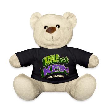 bienchen activist apparel umweltbewusst - Teddy - Schwarz - Vorne