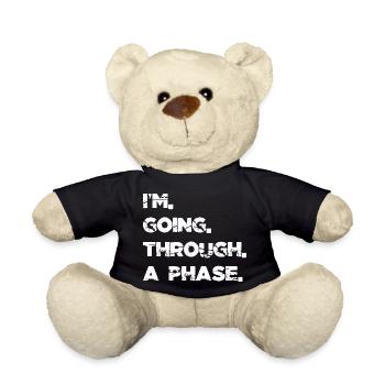 sayings colors telescope funny quote space travel - Teddy - Schwarz - Vorne