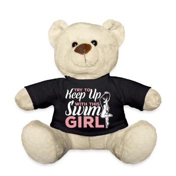 Schwimmerin - Teddy - Schwarz - Vorne