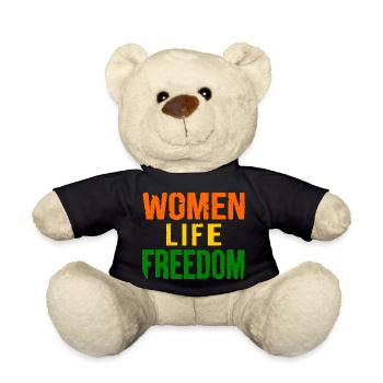 Women life freedom - Teddy - Schwarz - Vorne