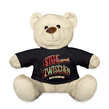 lieblingshund bluthund hundehalter windhund pfote - Teddy - Schwarz - Vorne