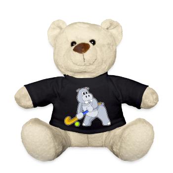 Hippopotamus Hockey sur gazon Stick - Nounours - noir - Devant