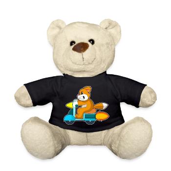 Cat Scooter - Teddy Bear - black - Front