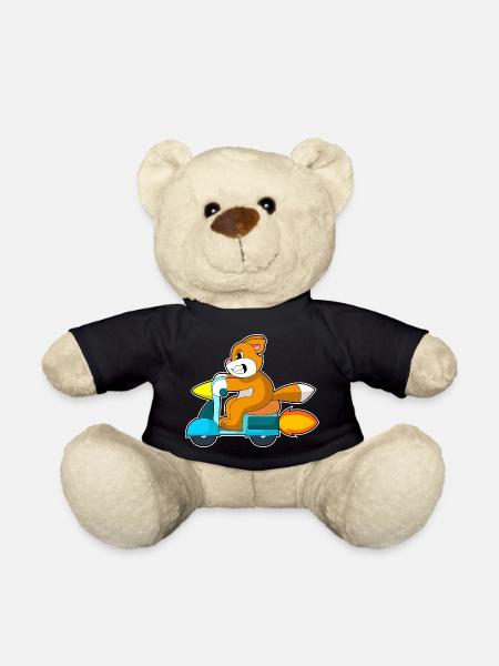 Katze Motorroller - Teddy - Schwarz