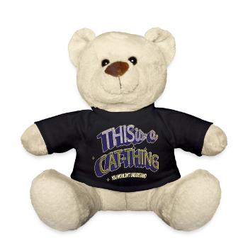 sweats à capuche et sweat-shirts Black Cat - Nounours - noir - Devant