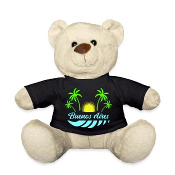 Buenos Aires - Teddy Bear - black - Front
