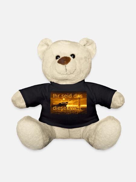 das Licht dieser Welt - Teddy - Schwarz