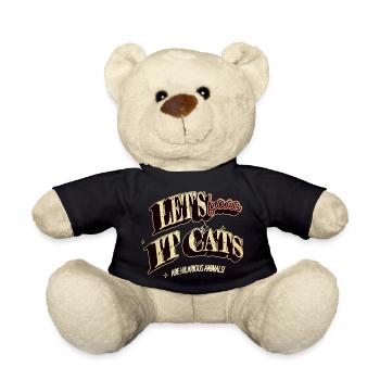 T-shirts Guenon Fun Business Cat - Nounours - noir - Devant