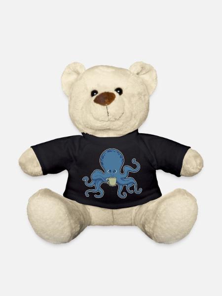 Krake Becher - Teddy - Schwarz